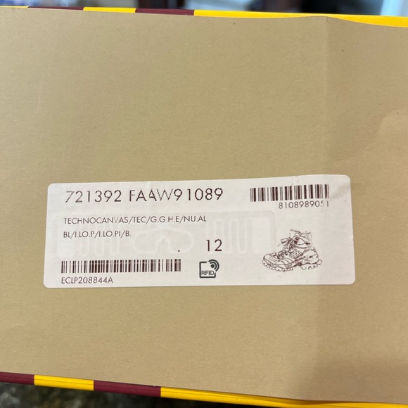 Gucci X Adidas Hiking Lace up Boots - Picture 3 of 9